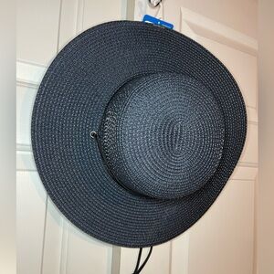 Columbia Dark Grayish/Blue Packable Hat NWT